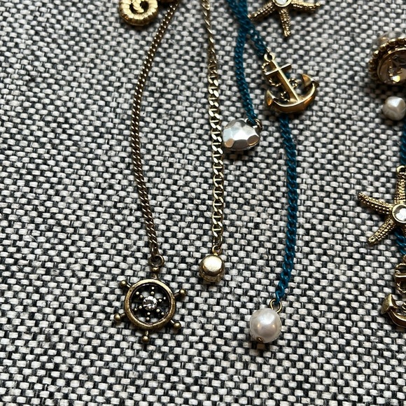 Y2K Vintage Betsey Johnson Nautical Theme Earrings Circa 2007 - Picture 6 of 17